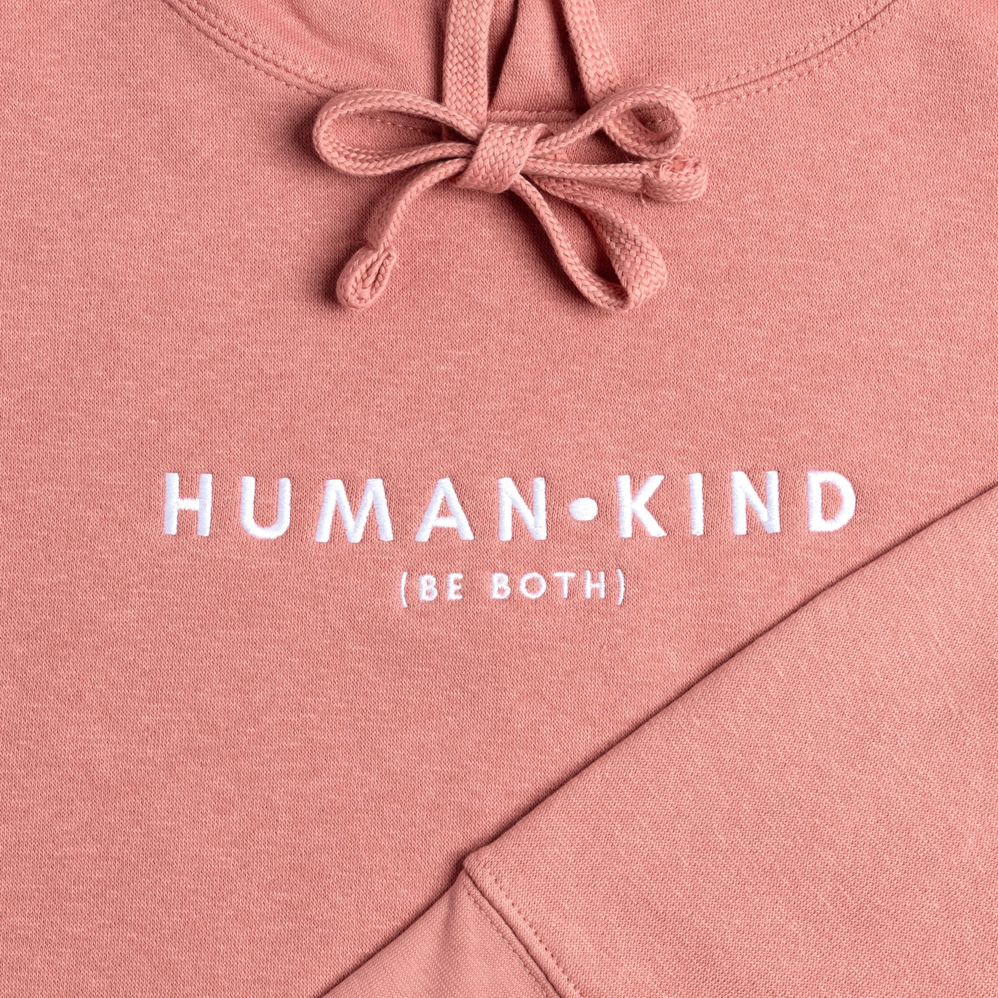 Human Kind Embroidered Hoodie
