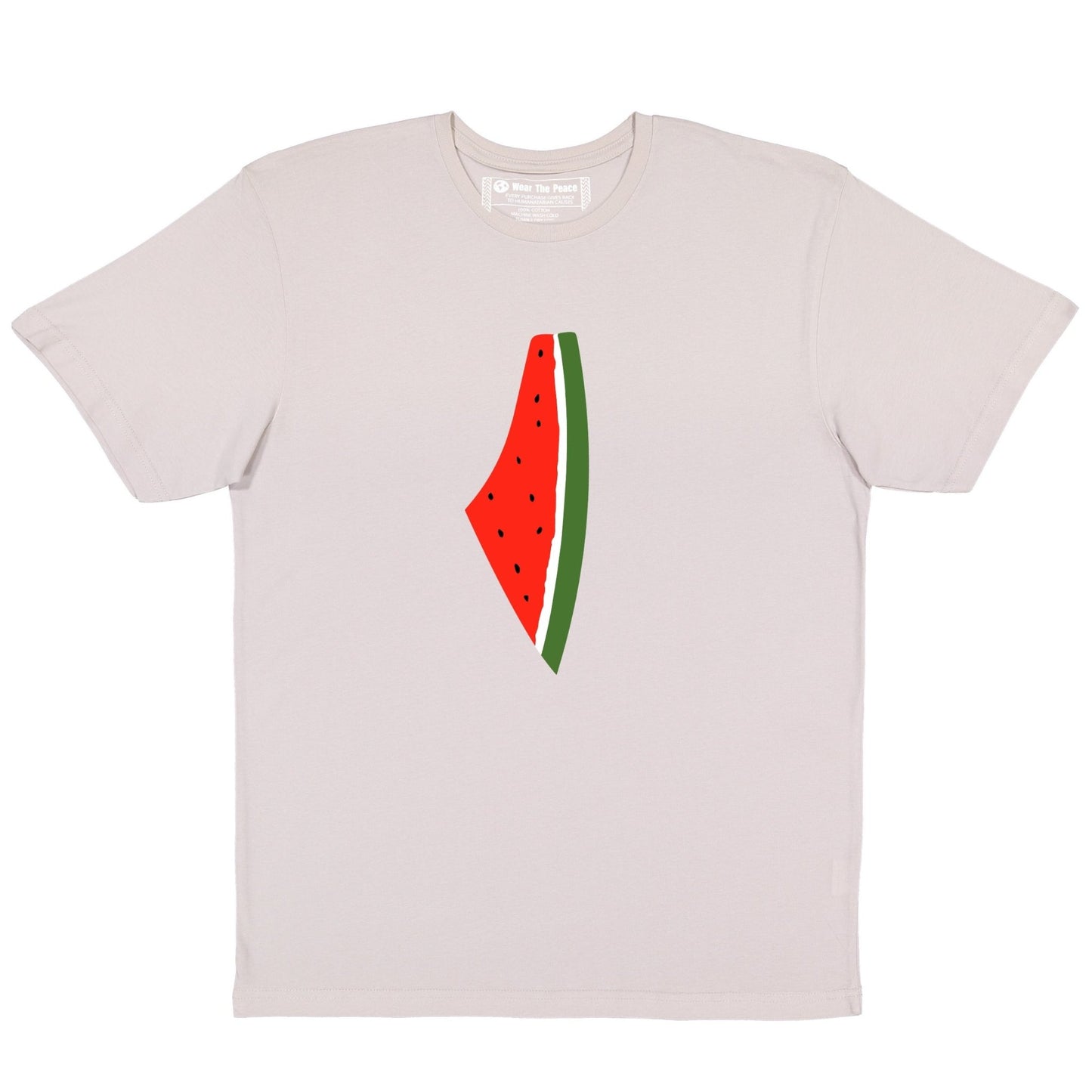 Freedom Melon Tee Wear The Peace Short Sleeves Cloudy S