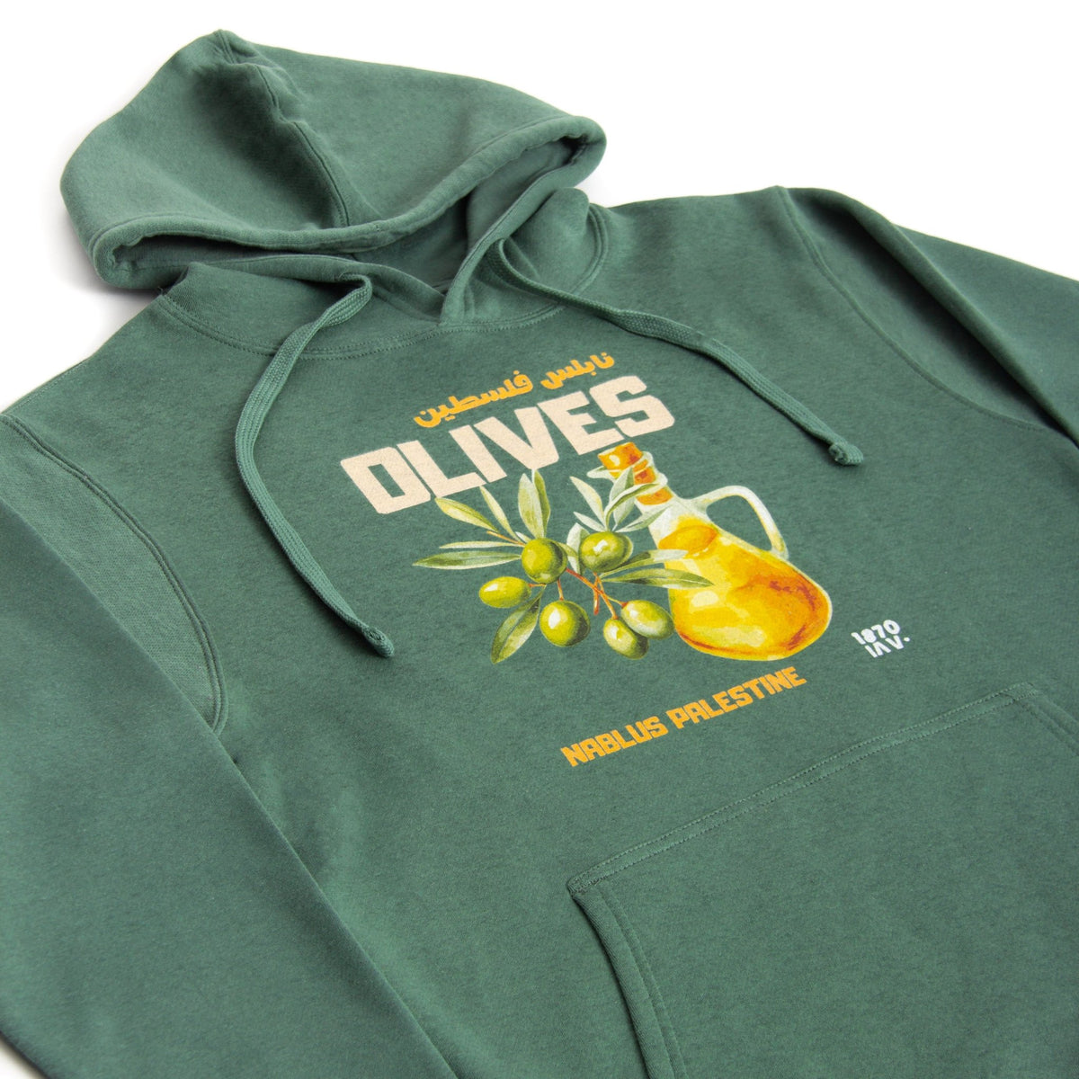 Nablus' Olives Hoodie | Palestine Sweater – Wear The Peace