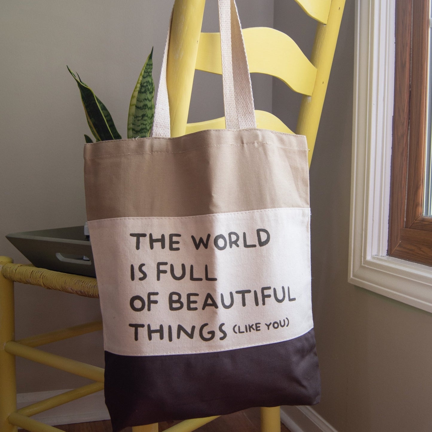 World Of Beauty Tote Bag Wear The Peace