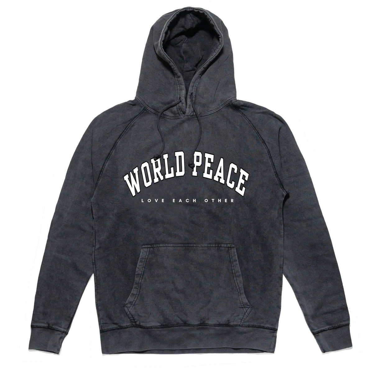 World Peace Vintage Hoodie – Wear The Peace - Main Image