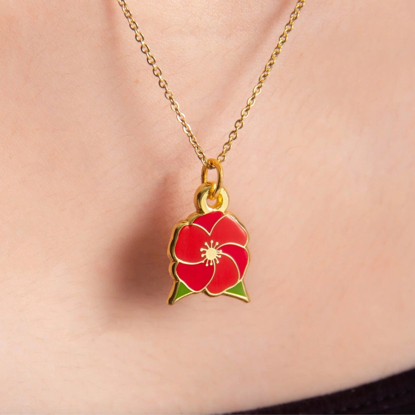 National Poppy Necklace