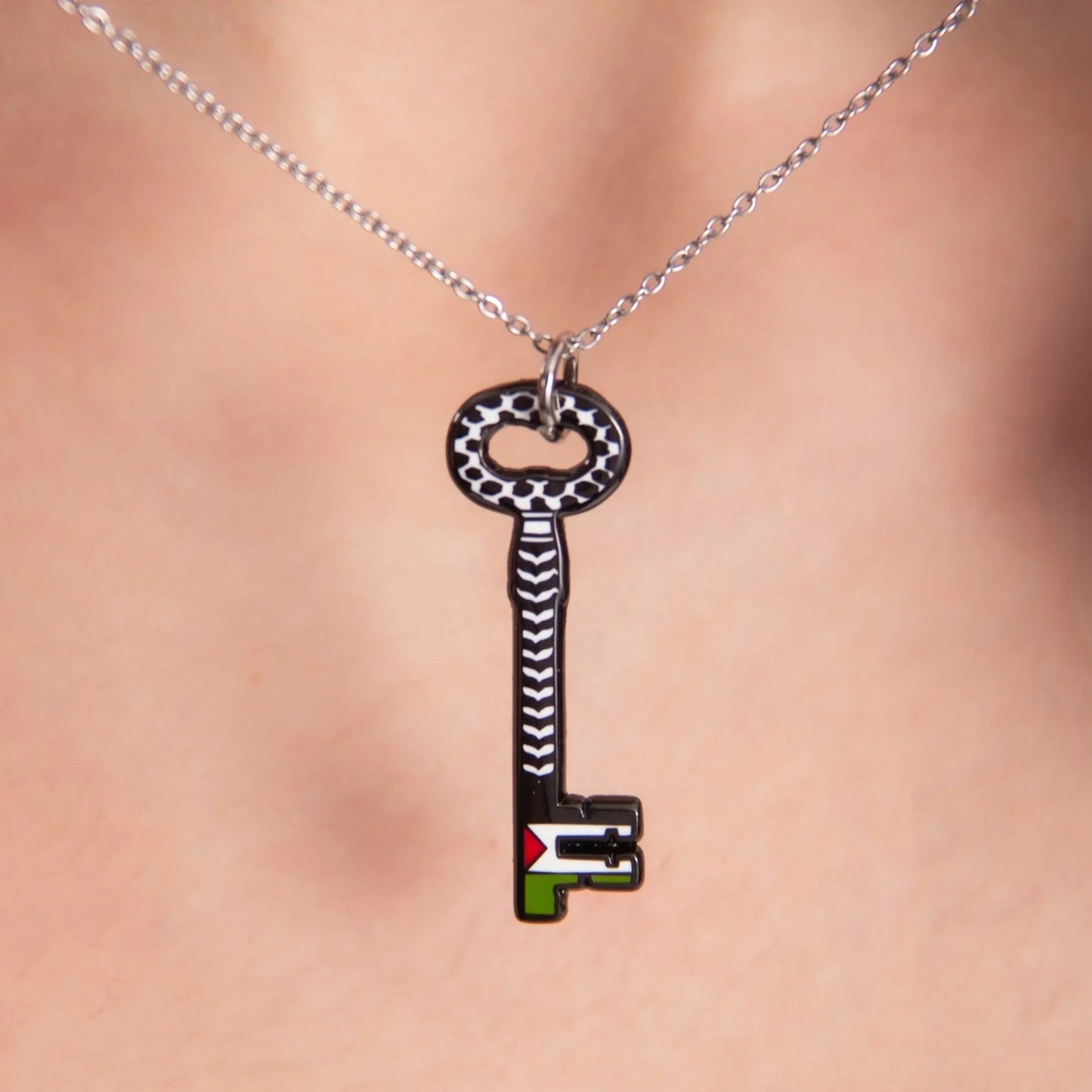 Return Key Necklace