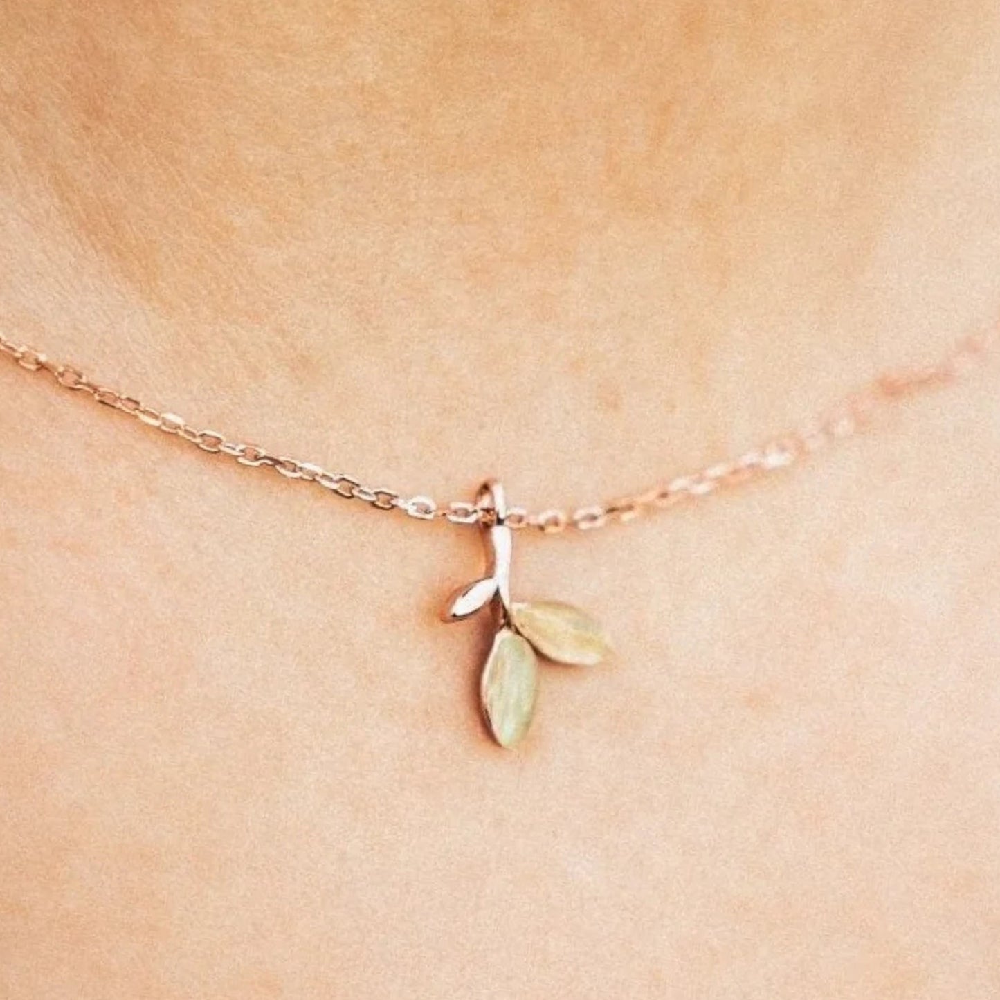 The Olive Sterling Silver Necklace