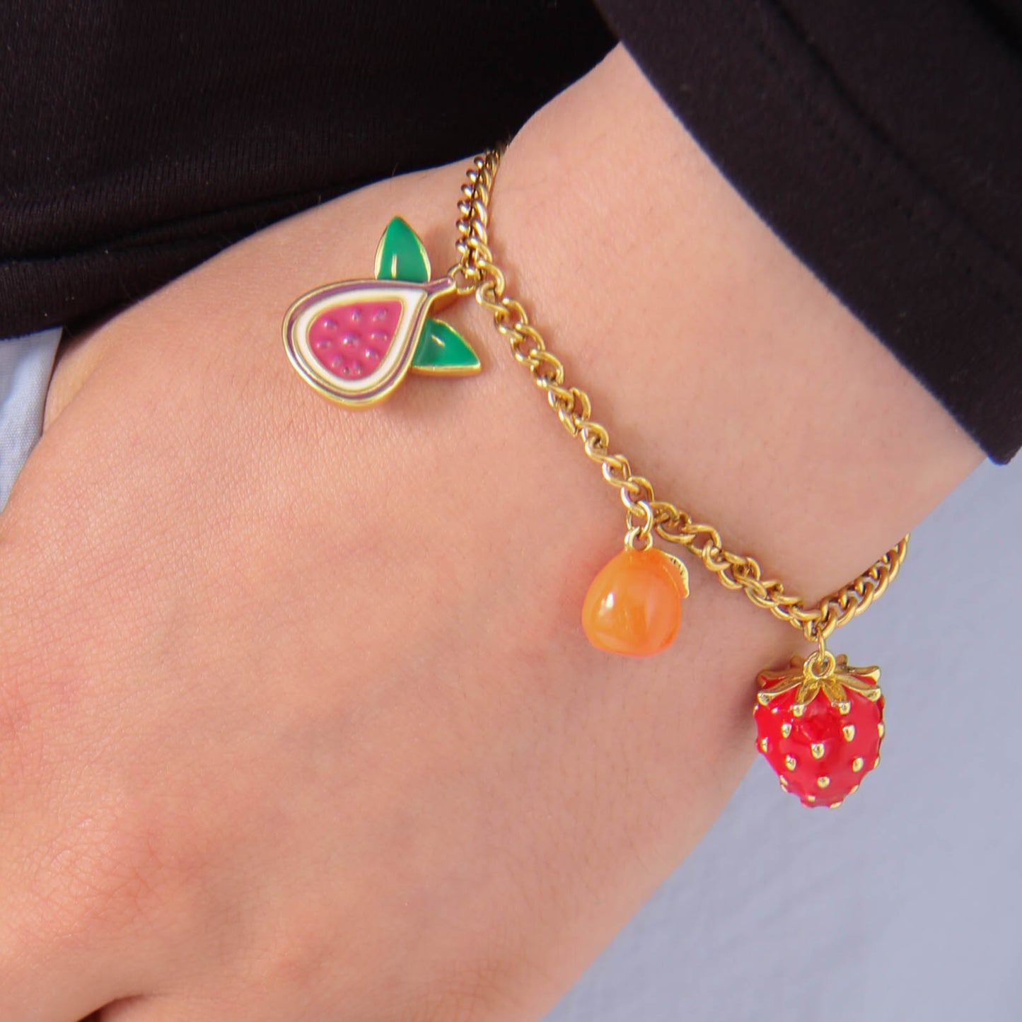 Fruits Of Palestine Charm Bracelet