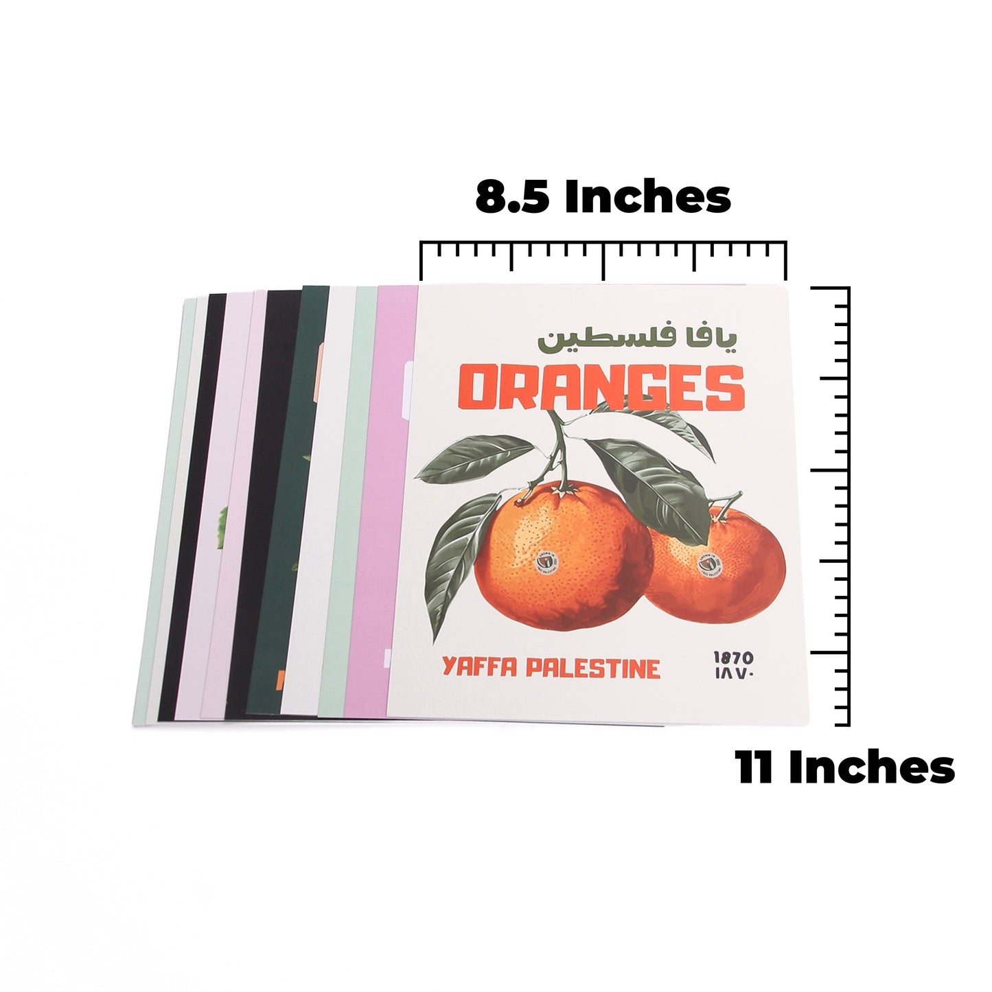 Fruits Of Palestine 11 Poster Pack