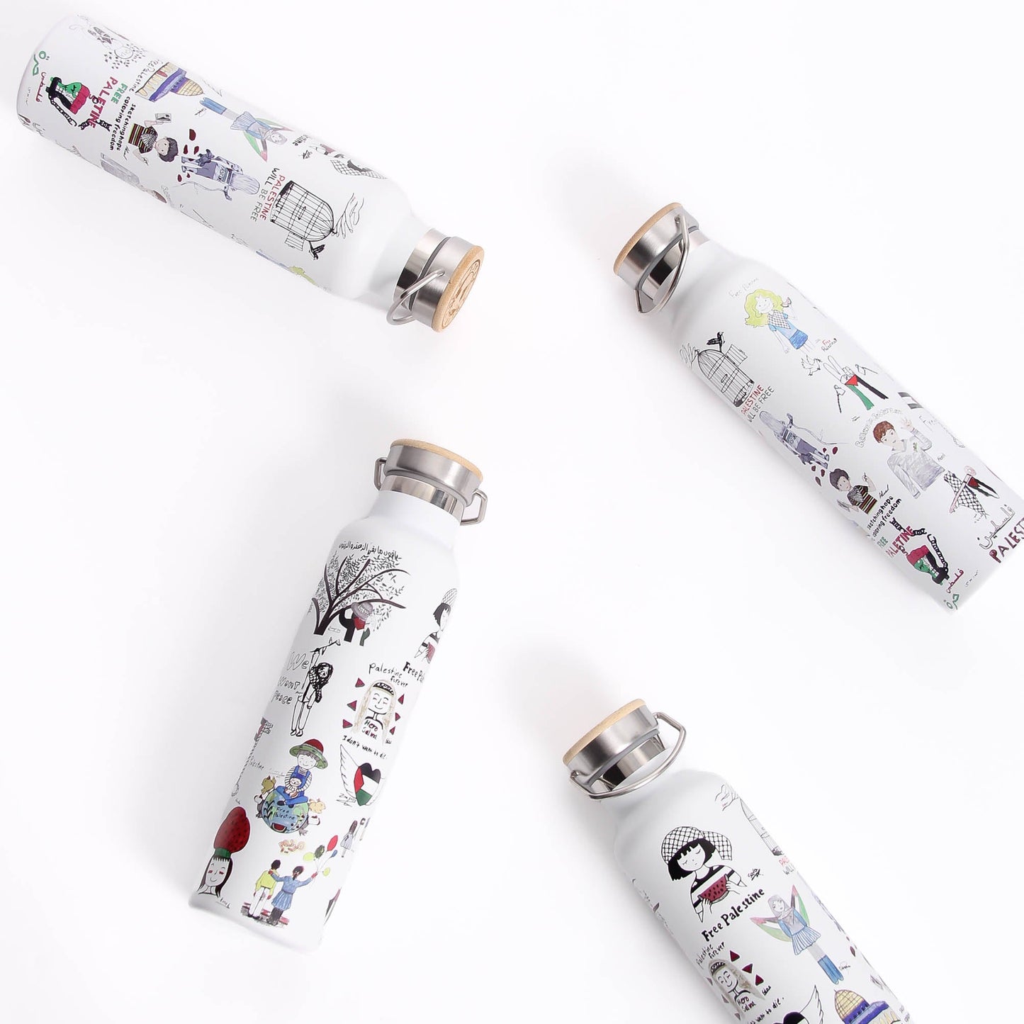 25 Oz. Children Of 🍉 Tumbler Wear The Peace Water Bottle