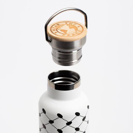 25 Oz. Kufiya Tumbler Wear The Peace Water Bottle