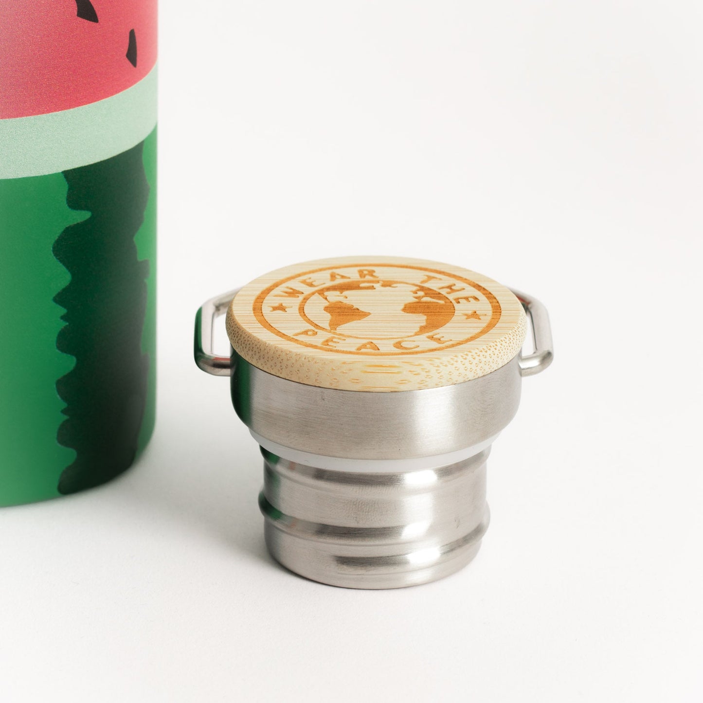 25 Oz. Melon Tumbler Wear The Peace Water Bottle