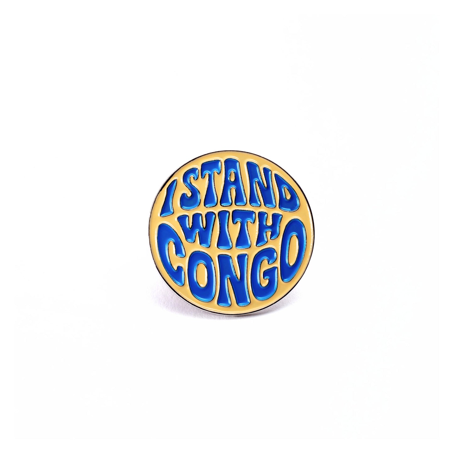 Stand With Congo Pin