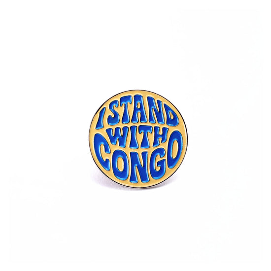 Stand With Congo Pin