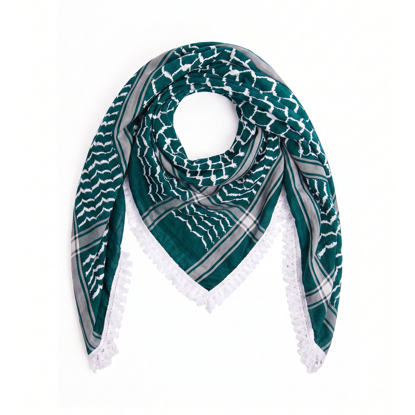 Emerald Kufiya | Made In Palestine
