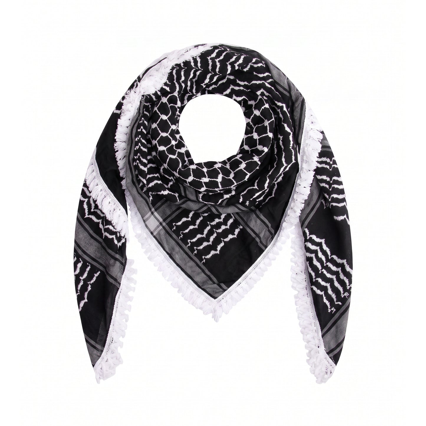 Black Kufiya | Made In Palestine