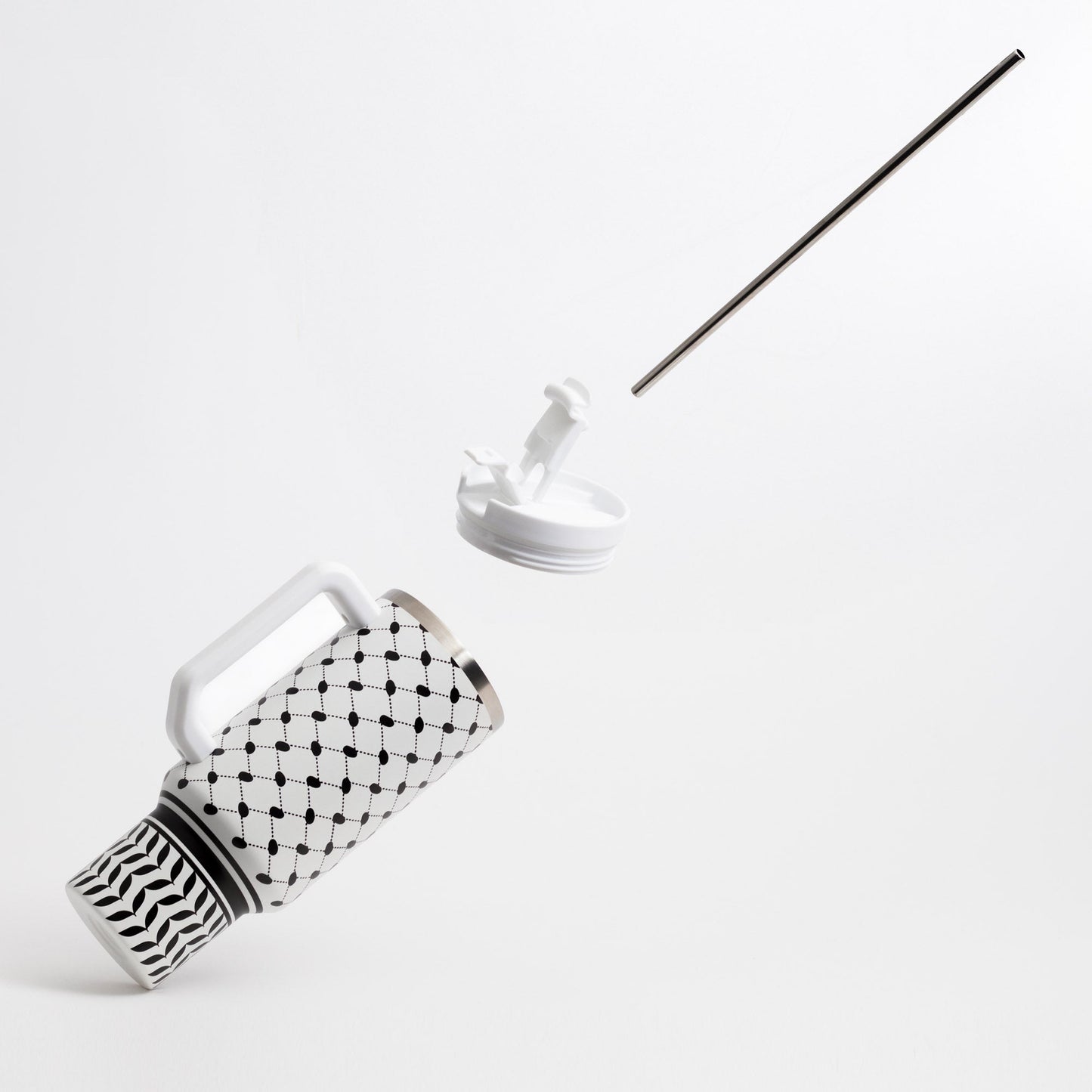 40 Oz. Kufiya Tumbler Wear The Peace Water Bottle