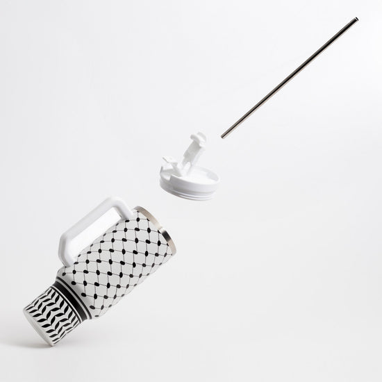 40 Oz. Kufiya Tumbler Wear The Peace Water Bottle