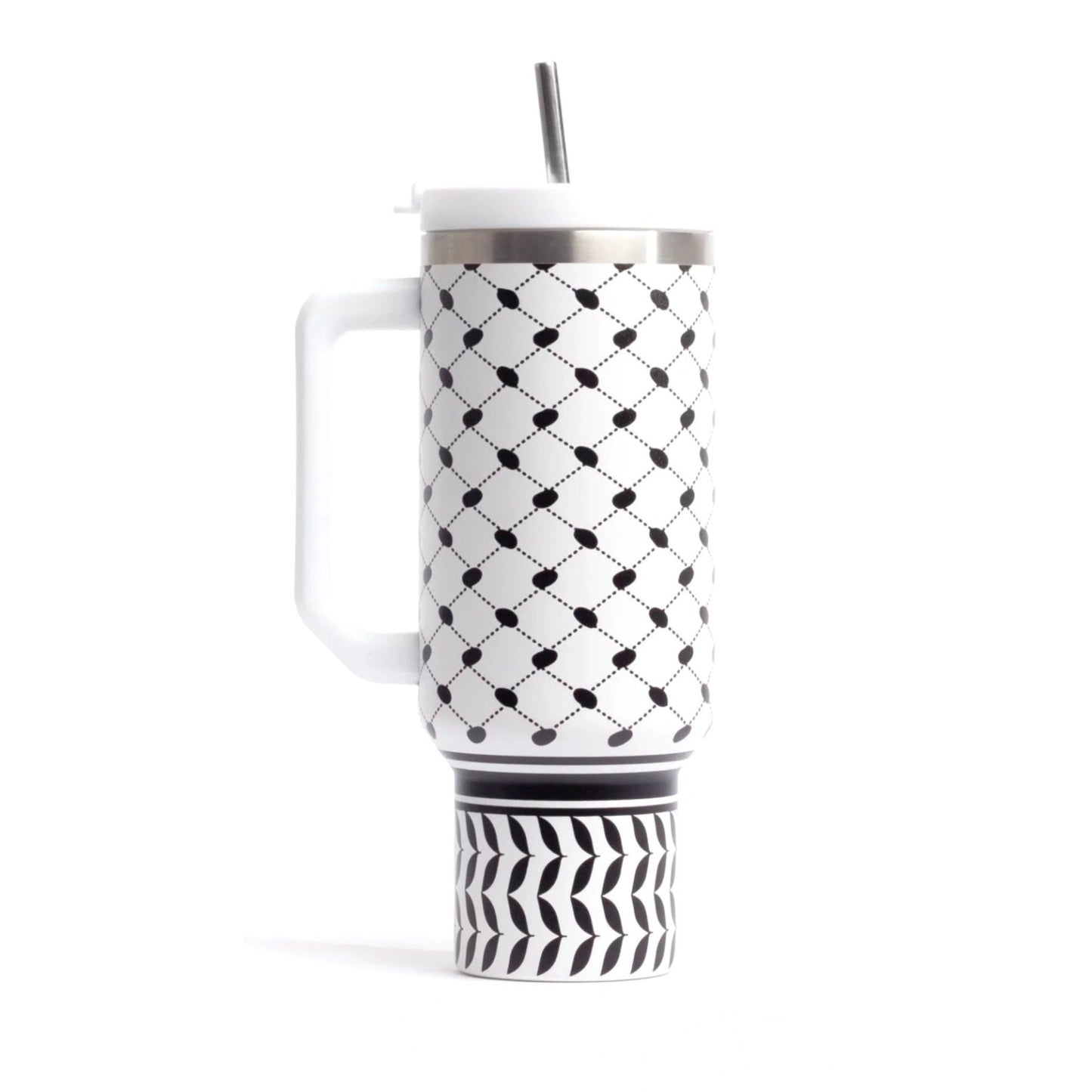 40 Oz. Kufiya Tumbler Wear The Peace Water Bottle