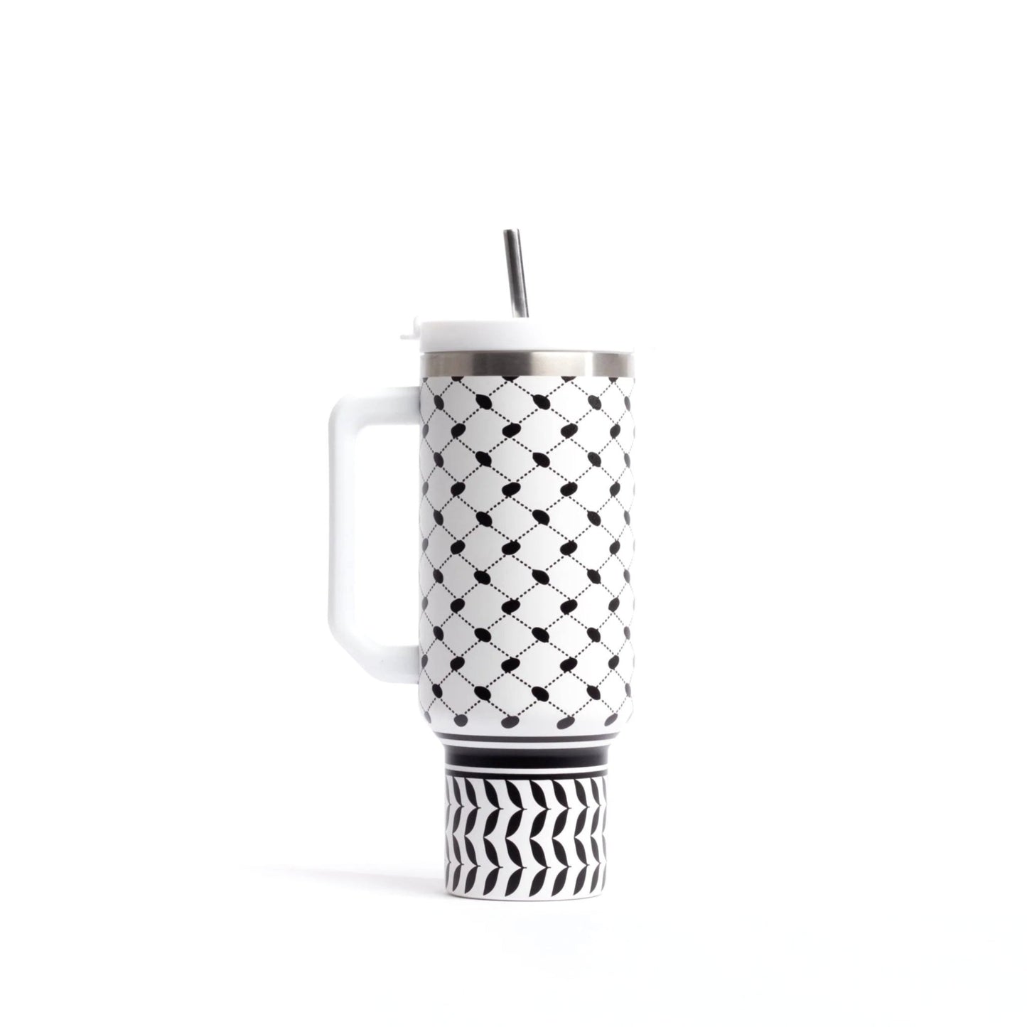 40 Oz. Kufiya Tumbler Wear The Peace Water Bottle