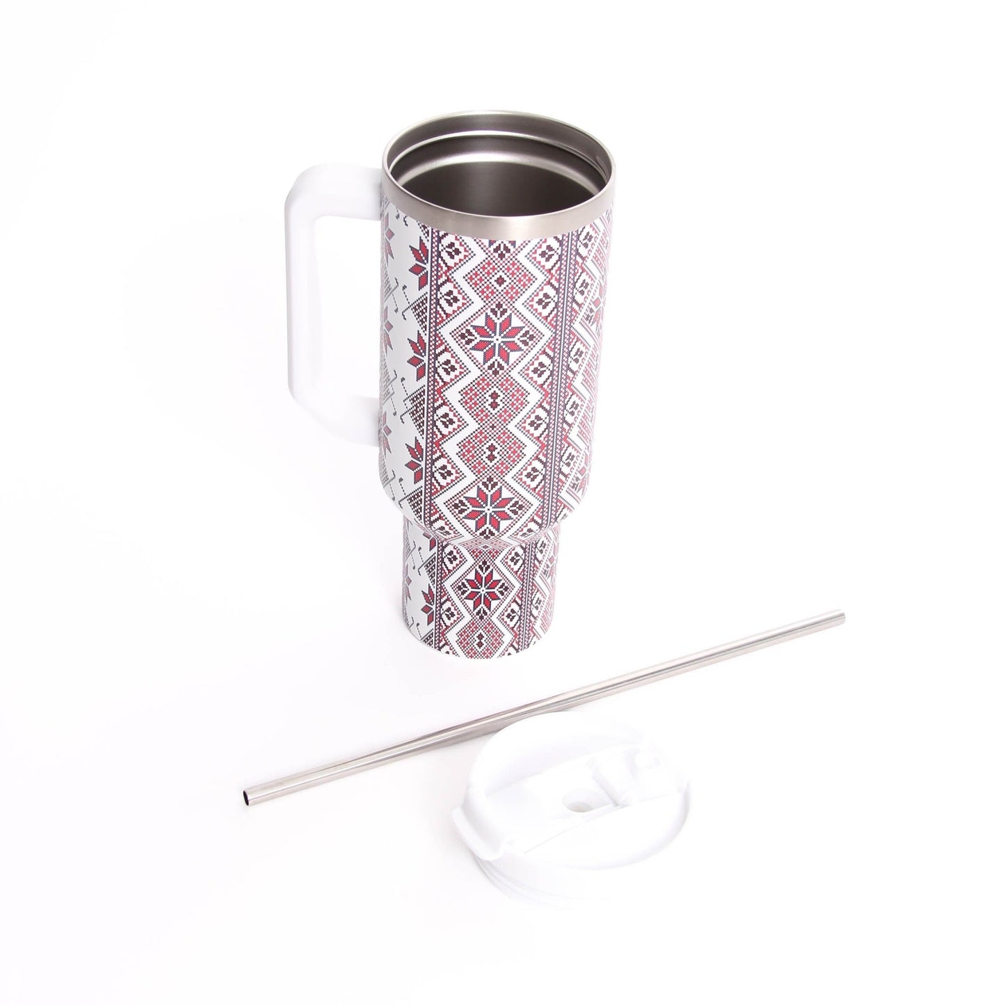 40 Oz. Tatreez Tumbler Wear The Peace Water Bottle