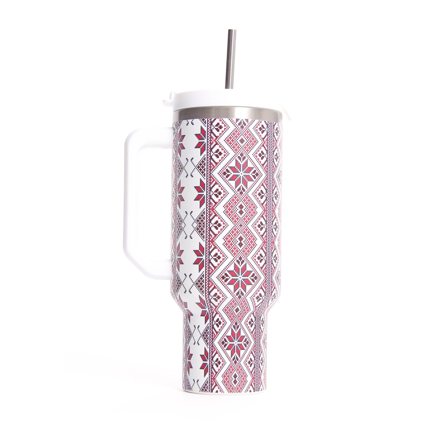 40 Oz. Tatreez Tumbler Wear The Peace Water Bottle