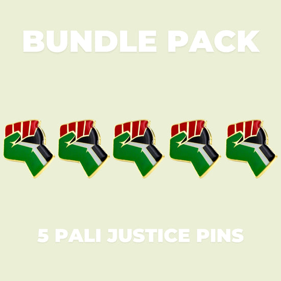 5 Pali Justice Pins Bundle Pack Wear The Peace Bundle