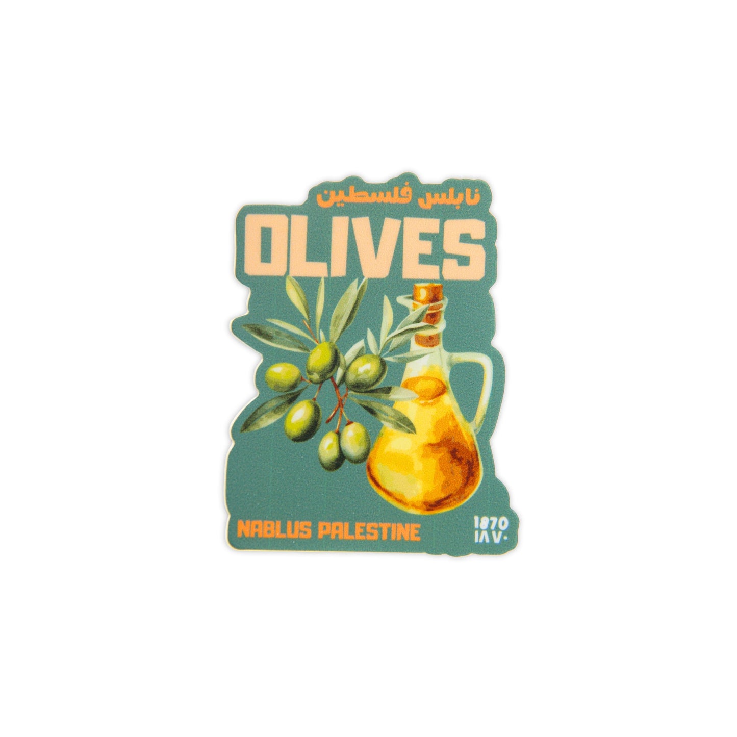 Nablus' Olives Sticker