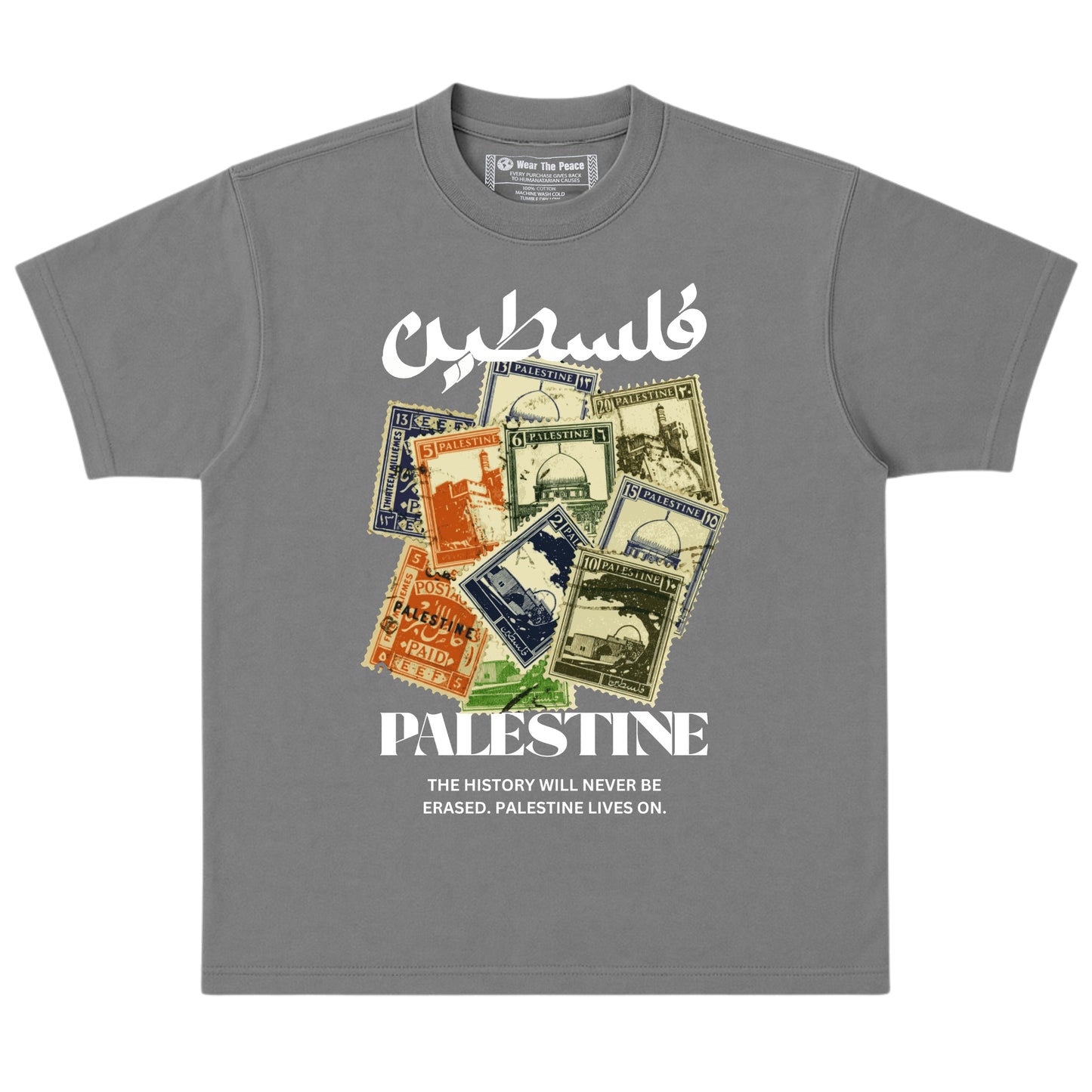History Won't Be Erased Heavyweight Tee