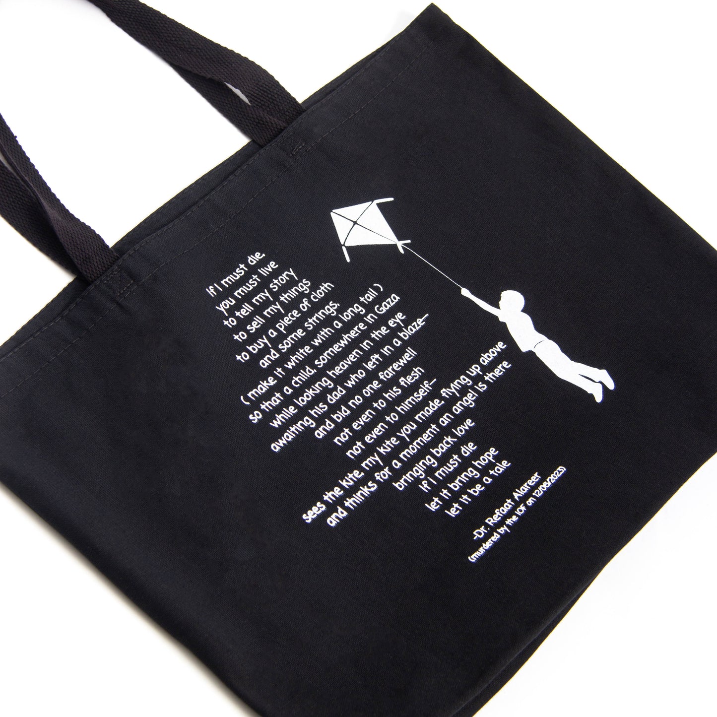 If I Must Die Jumbo Tote Bag (Dr. Refaat X WTP)