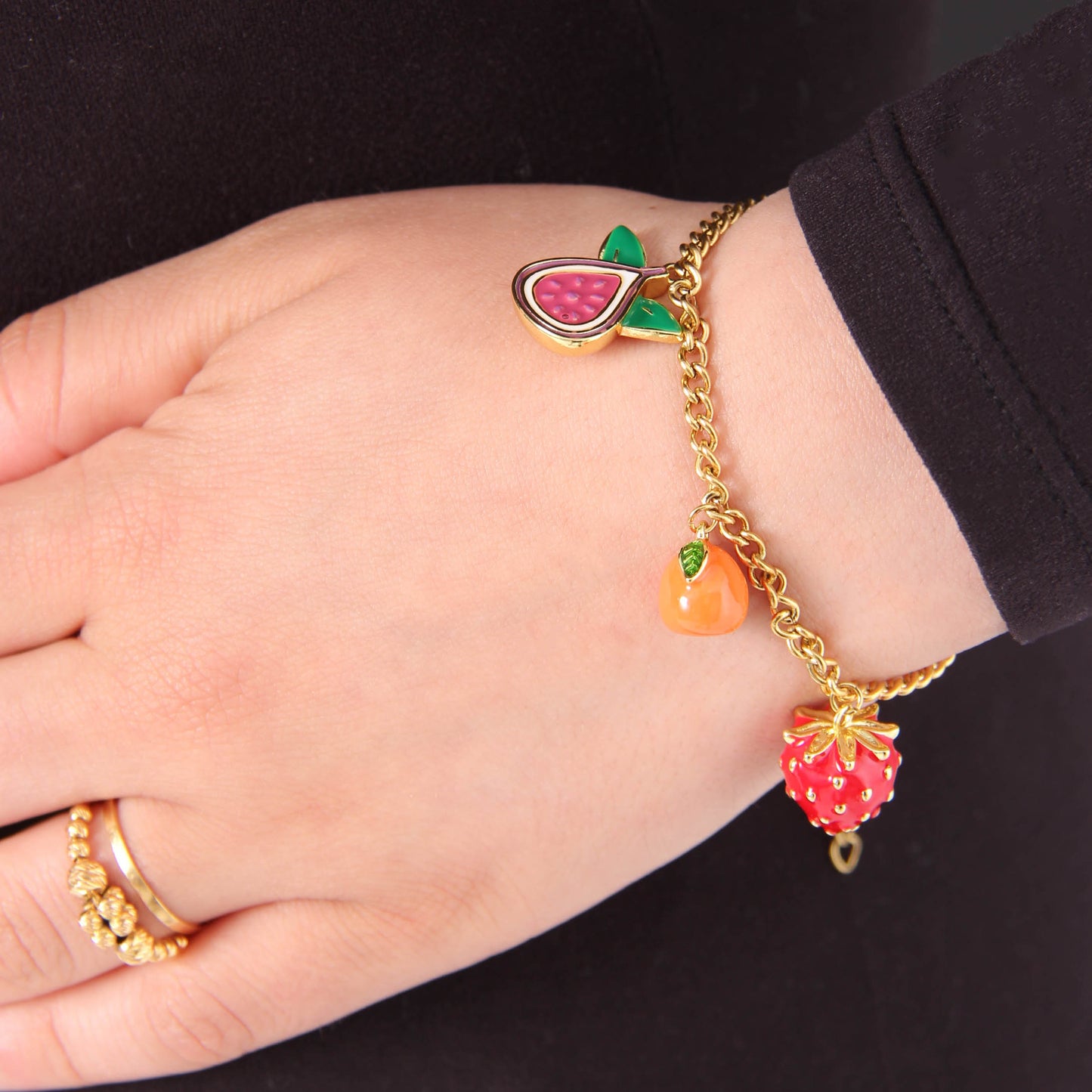 Fruits Of Palestine Charm Bracelet