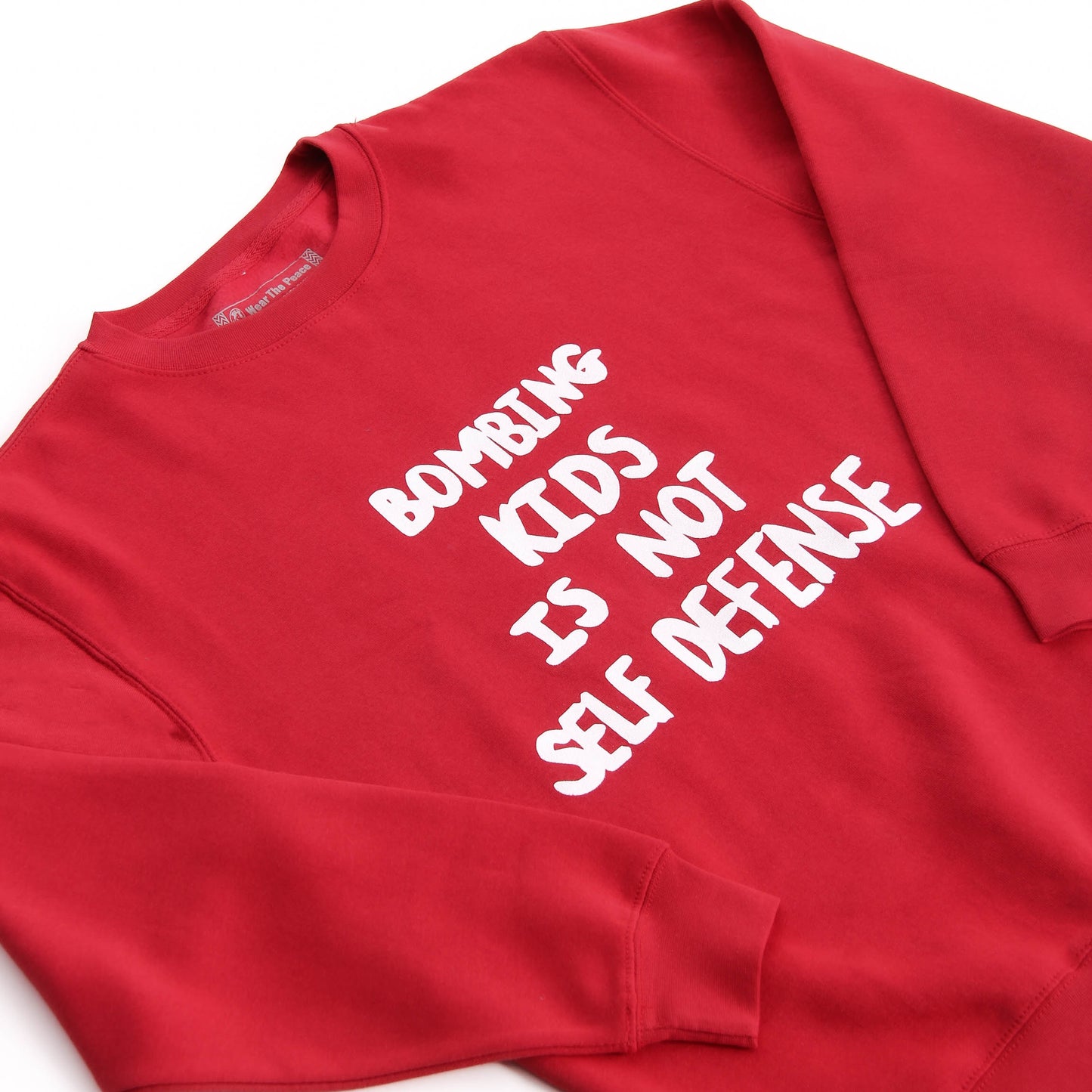 Self Offense Red Crewneck