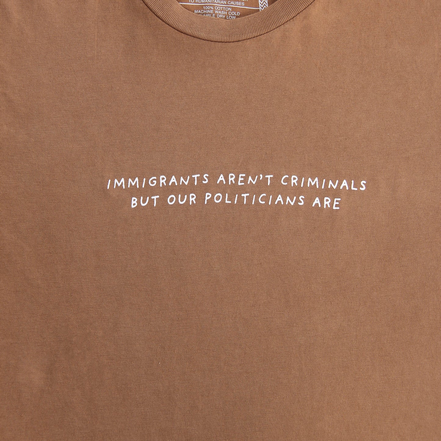 Immigrants Aren't Criminals Vintage Tee