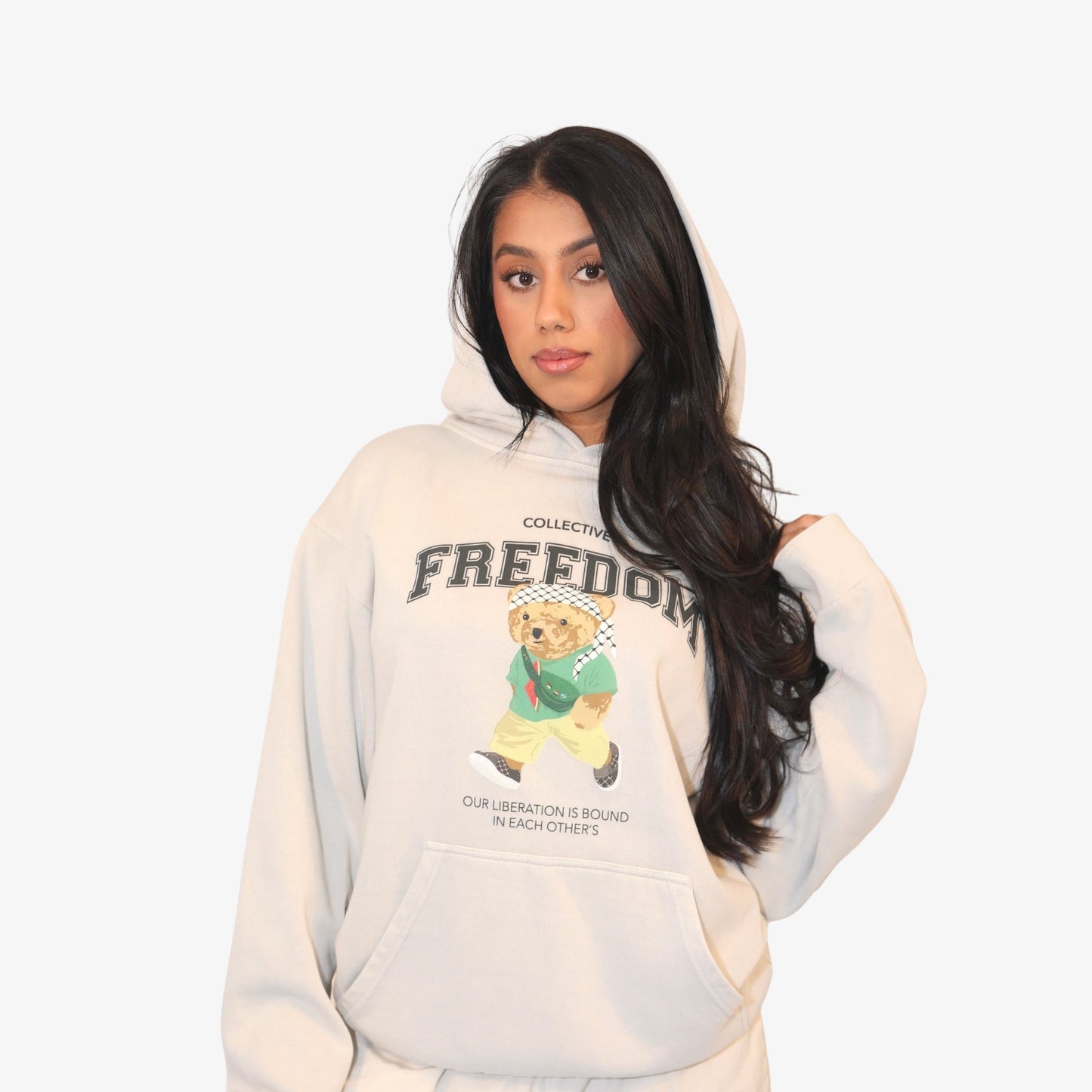 Freedom Bear Heavyweight Hoodie