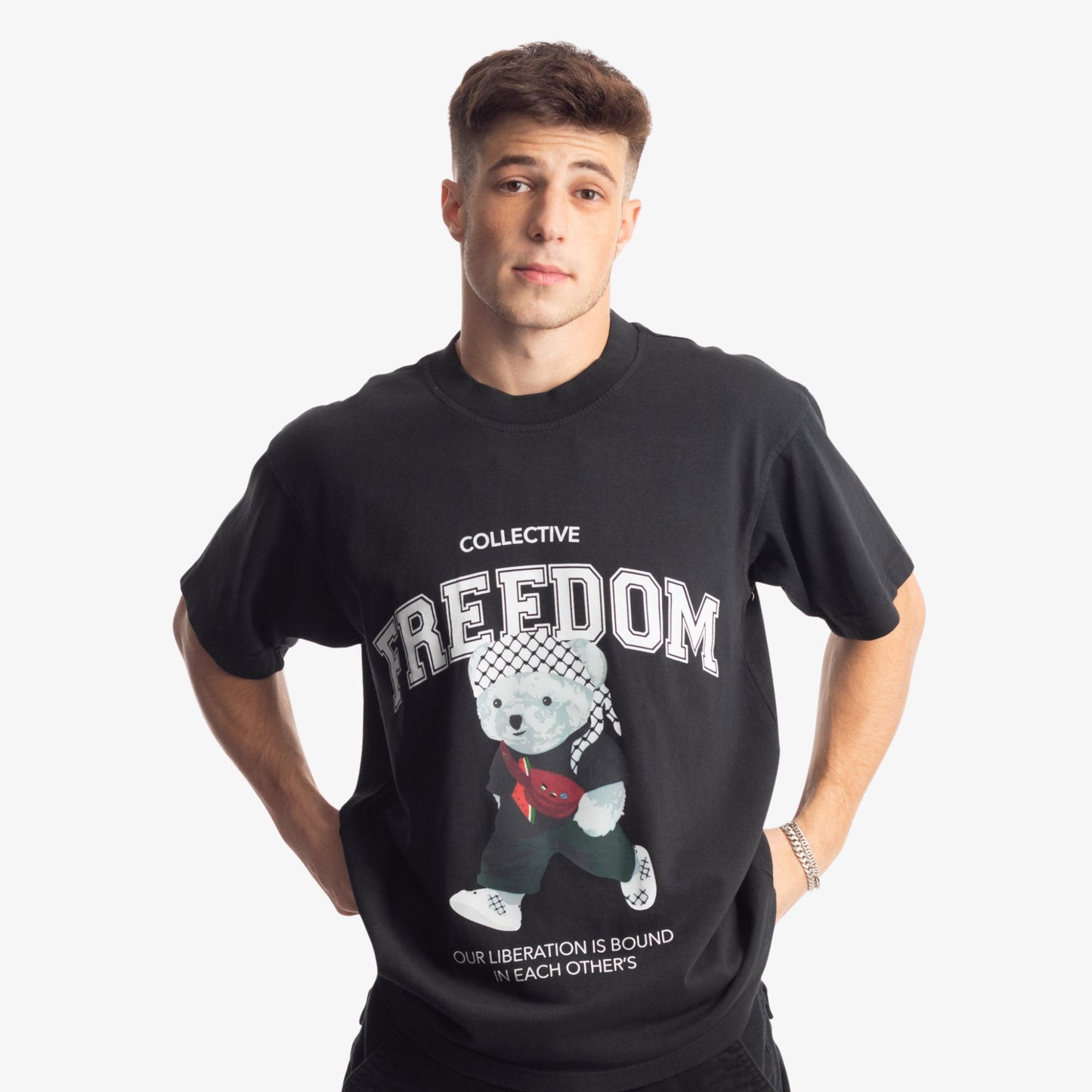 Freedom Bear Heavyweight Tee