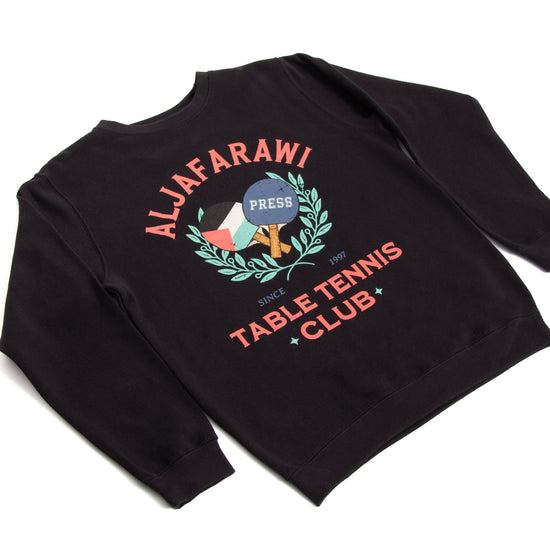 Aljafarawi Club Crewneck Wear The Peace Crewnecks S