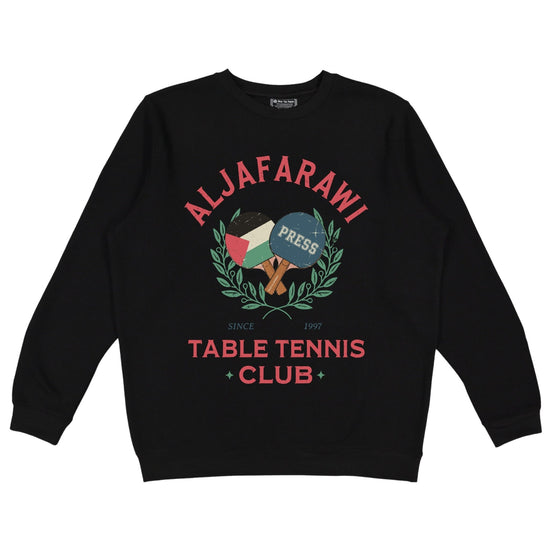 Aljafarawi Club Crewneck Wear The Peace Crewnecks S