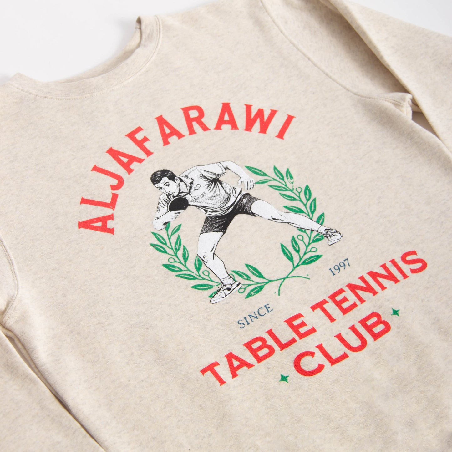 Aljafarawi Club V1 Crewneck Wear The Peace Crewnecks S