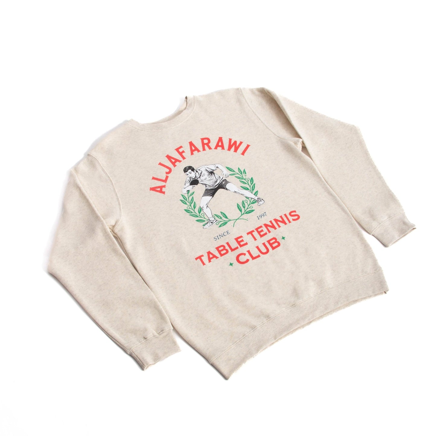 Aljafarawi Club V1 Crewneck Wear The Peace Crewnecks S