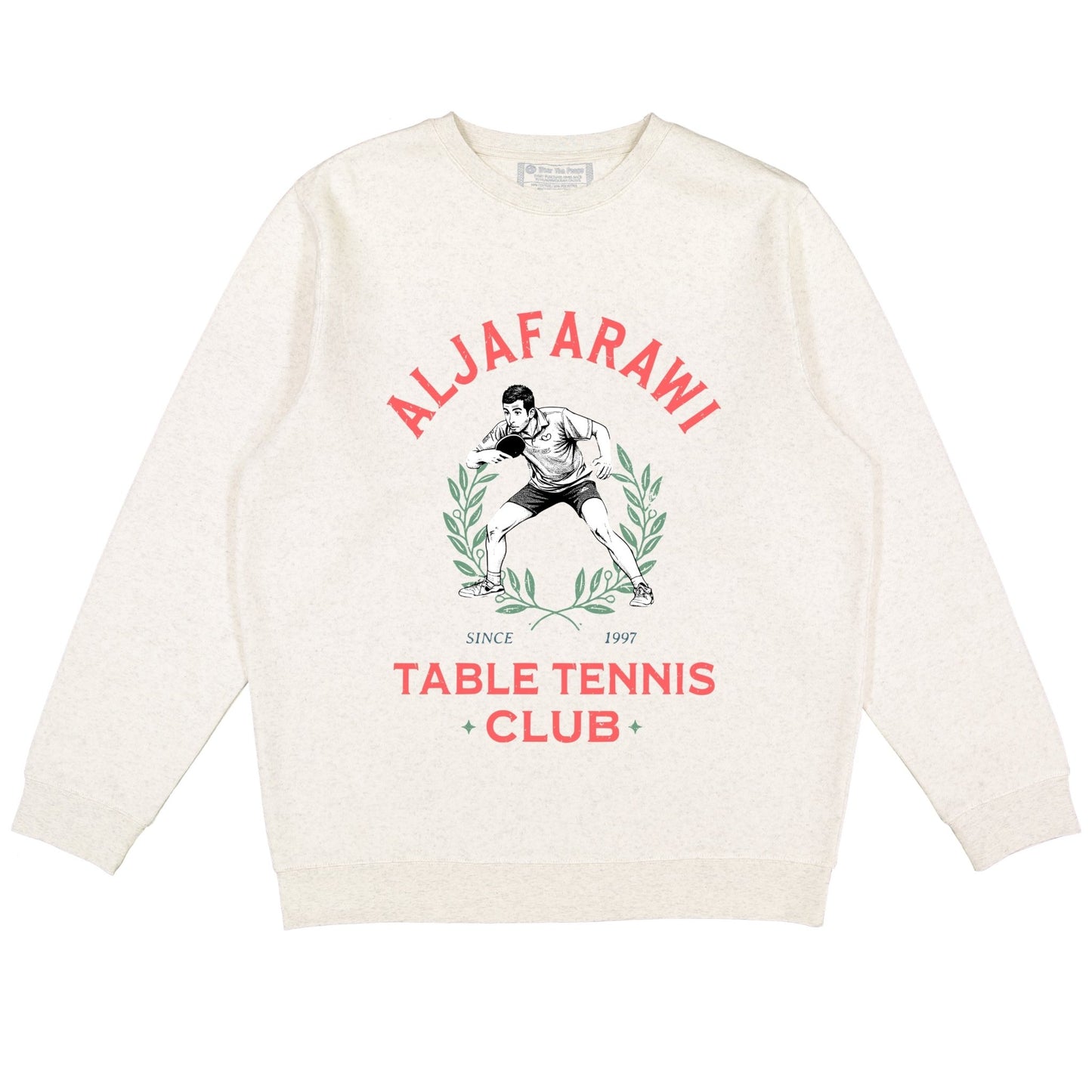 Aljafarawi Club V1 Crewneck Wear The Peace Crewnecks S