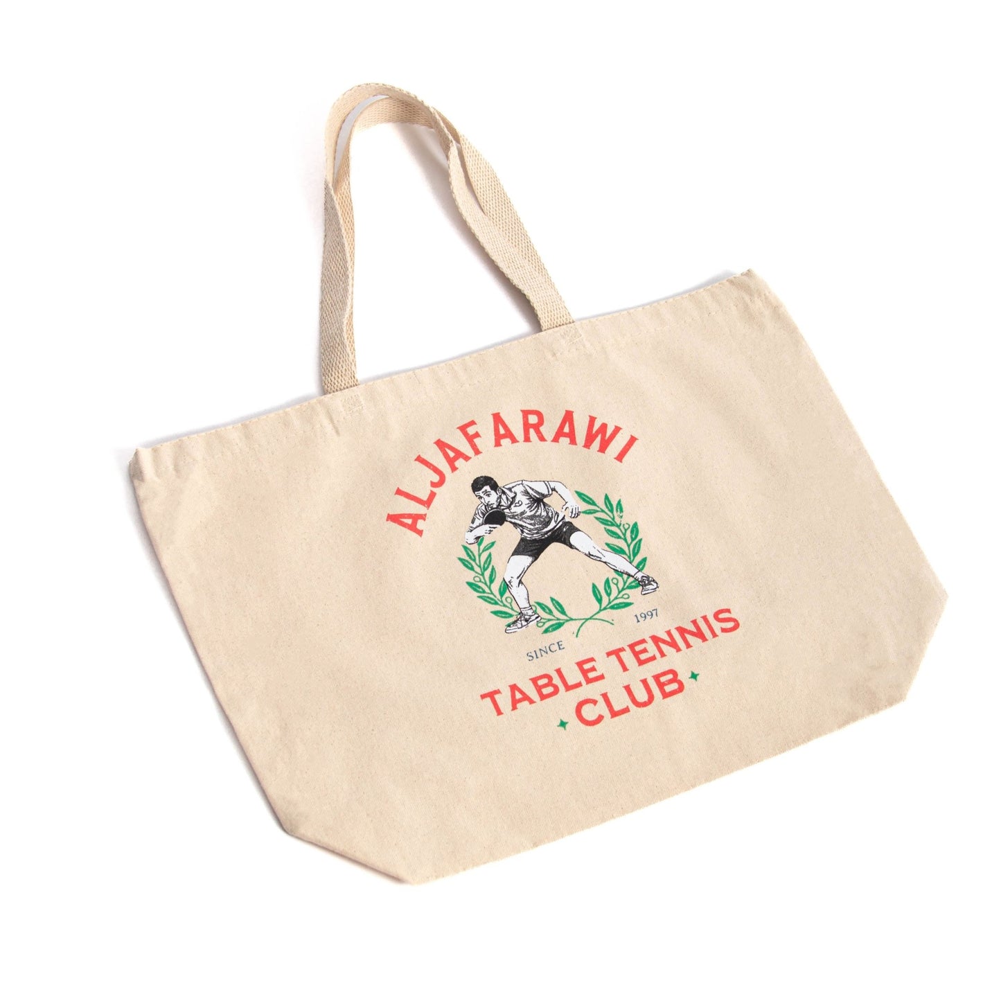 Aljafarawi Club V1 Jumbo Tote Bag Wear The Peace Tote Bag