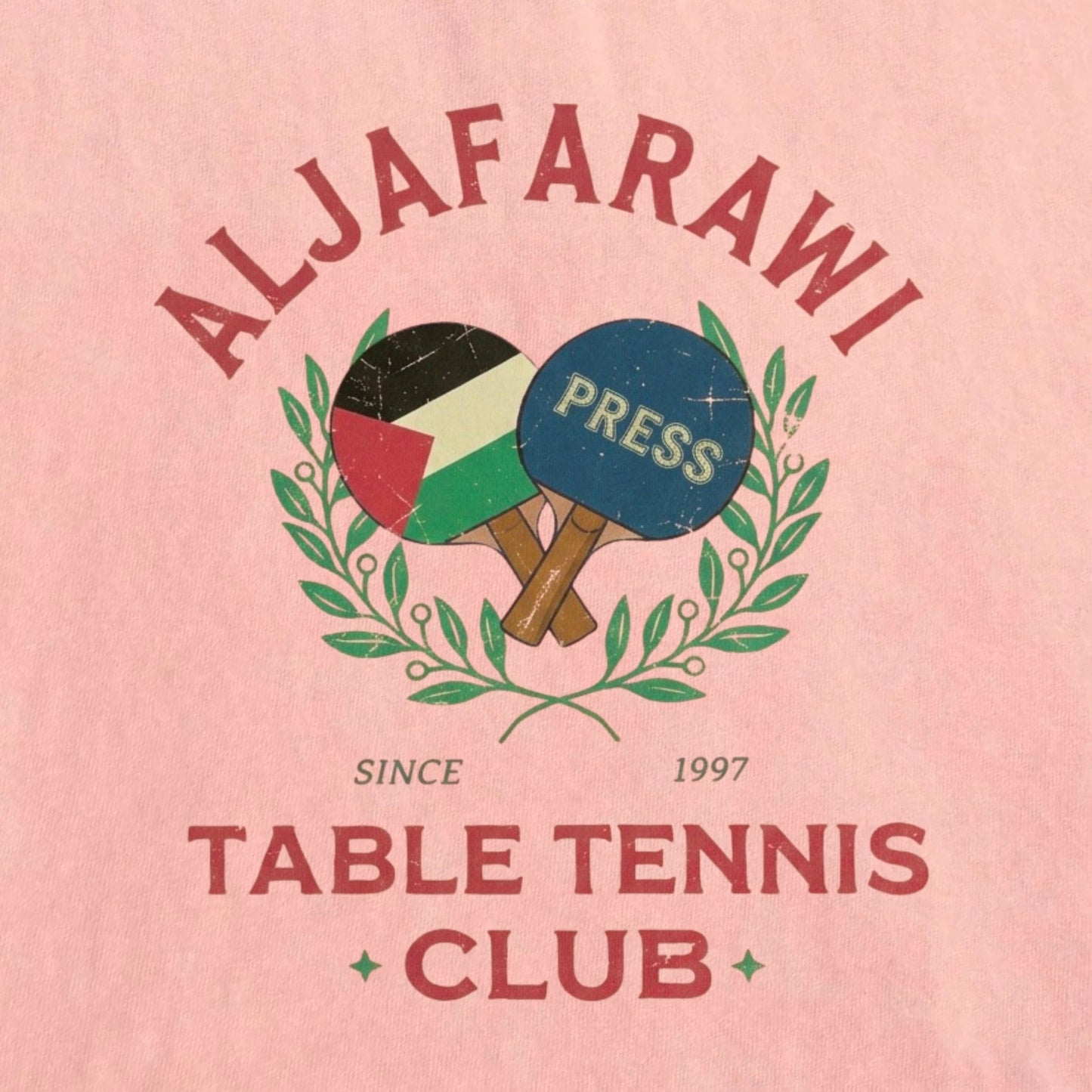 Aljafarawi Club V2 Heavyweight Tee Wear The Peace Short Sleeves S