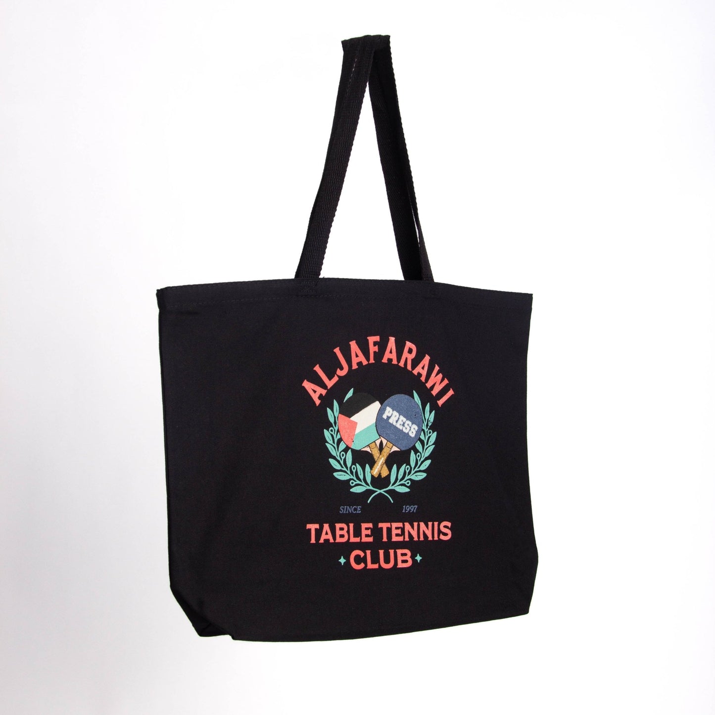 Aljafarawi Club V2 Jumbo Tote Bag Wear The Peace Tote Bag