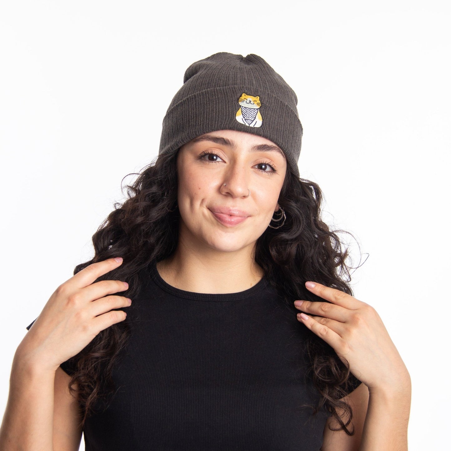 Animal Rescue Embroidered Beanie Wear The Peace Beanie