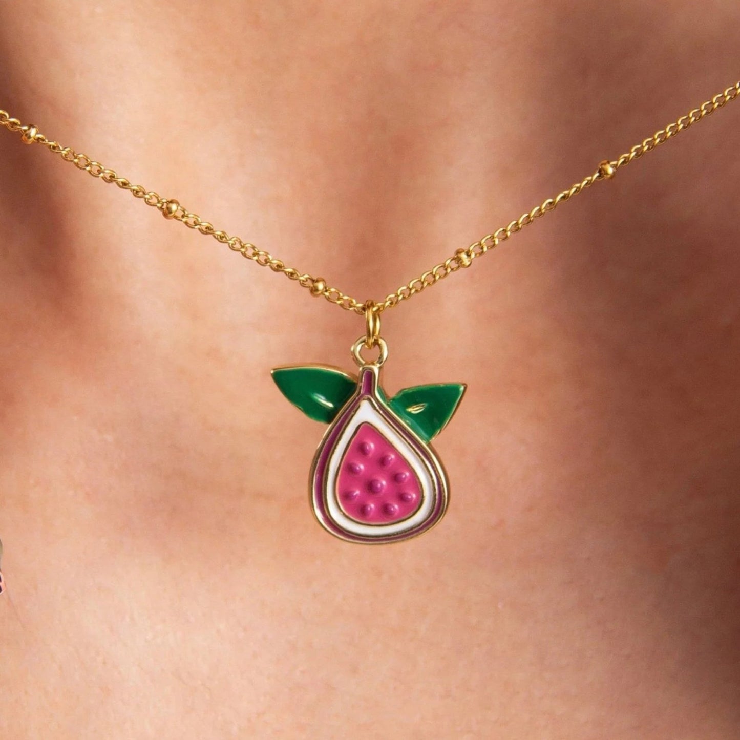 Beit Jala's Fig Necklace Wear The Peace Necklaces