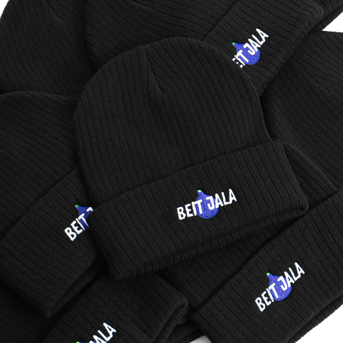 Beit Jala's Figs Embroidered Beanie Wear The Peace Beanie