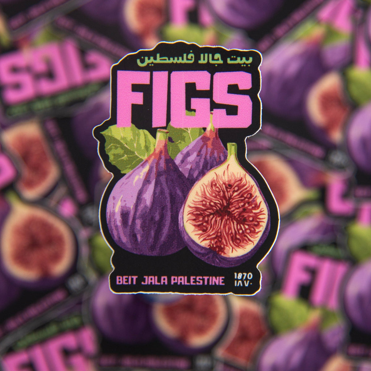 Beit Jala's Figs Sticker | Palestine Sticker – Wear The Peace