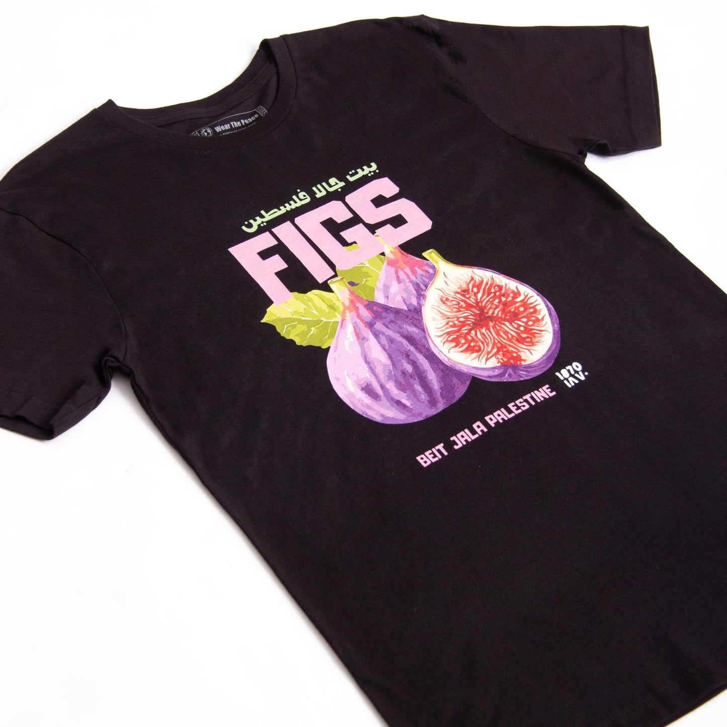 Beit Jala's Figs Tee Wear The Peace Short Sleeves S