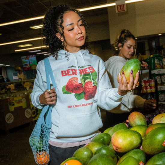 Beit Lahya's Berries Hoodie Wear The Peace Hoodies S