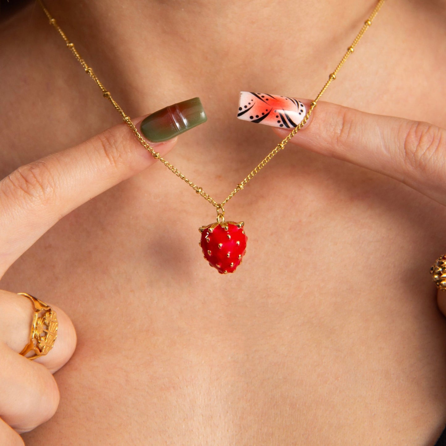 Beit Lahya's Berries Necklace Wear The Peace Necklaces