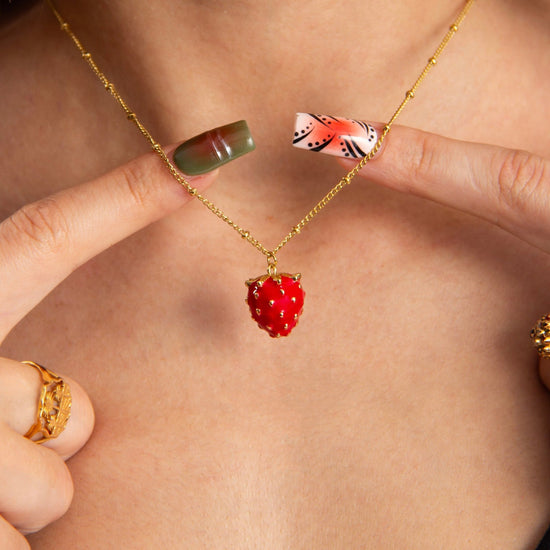 Beit Lahya's Berries Necklace Wear The Peace Necklaces