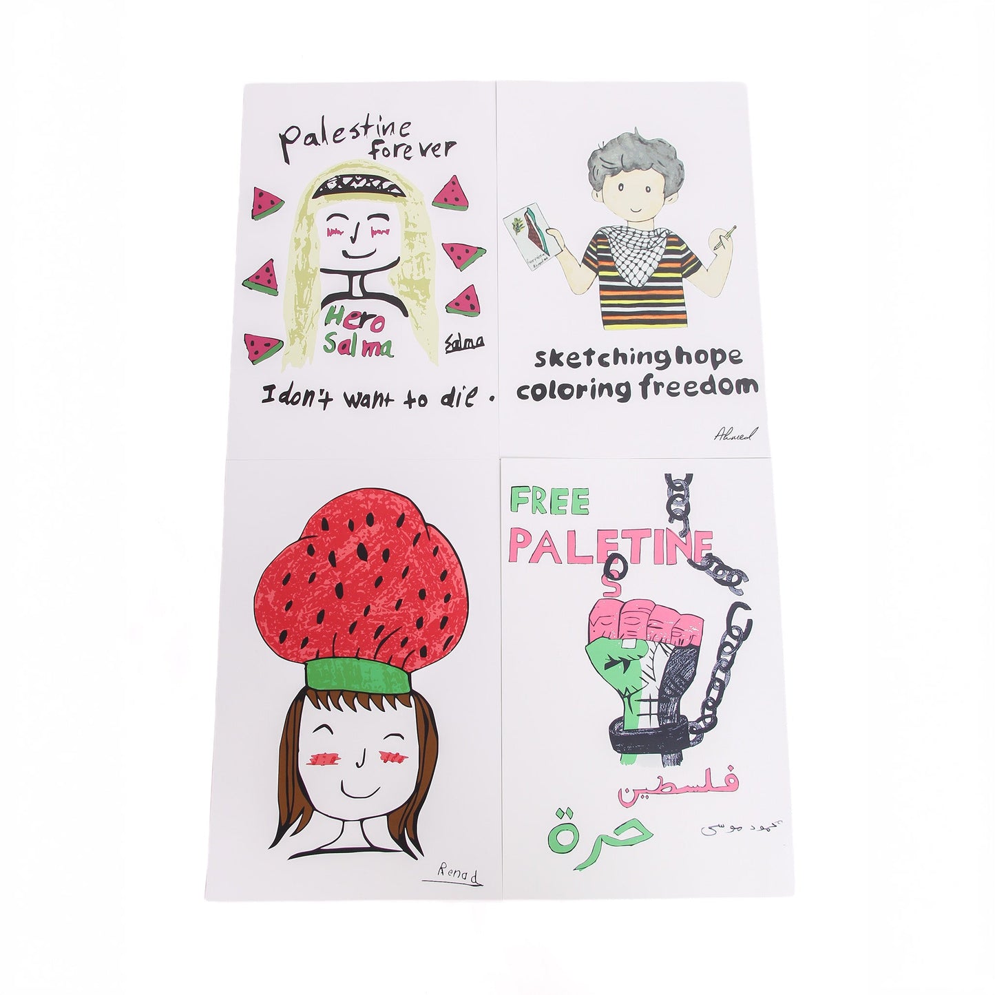 Children Of 🍉 20 Poster Pack Wear The Peace Poster