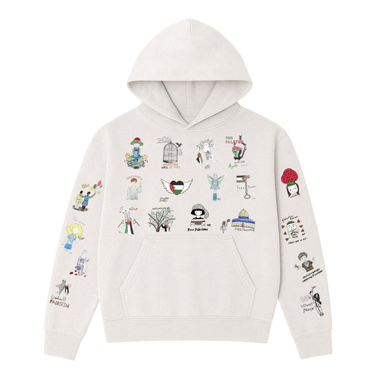Children Of 🍉 Art Heavyweight Hoodie Wear The Peace Hoodies S